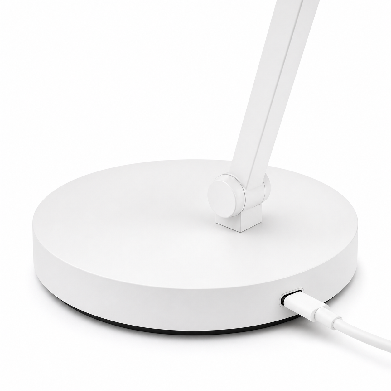 Lumo Desk LED Schreibtischlampe dimmbar USB-C Weiß Aluminium, Kunststoff